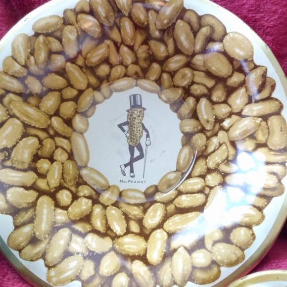 Vintage Mr Peanut Serving Bowl Set 🥜🏈 - Picture 1 of 2